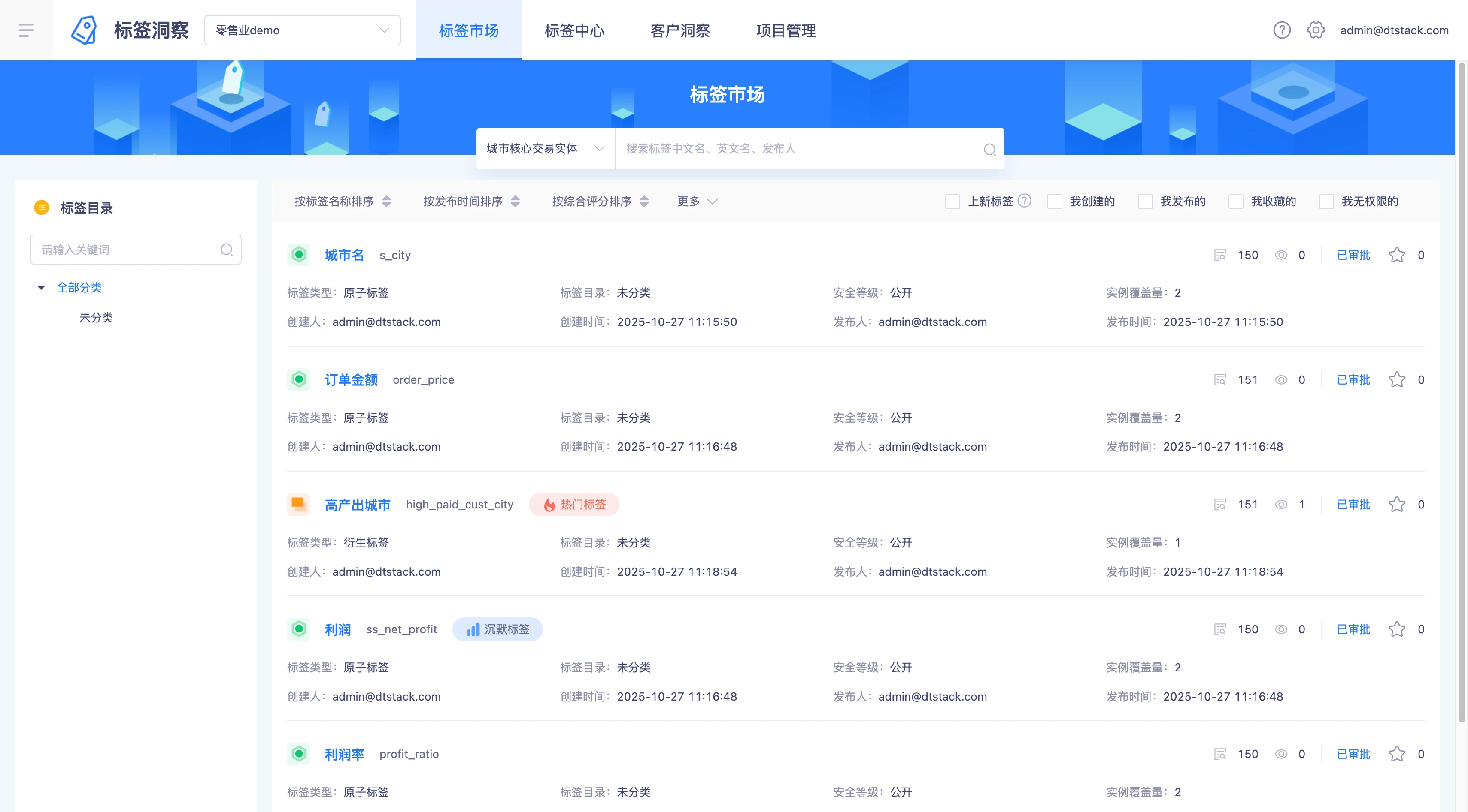 标签全生命周期